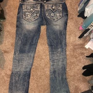 Rock revival skinny jeans! Worn once!